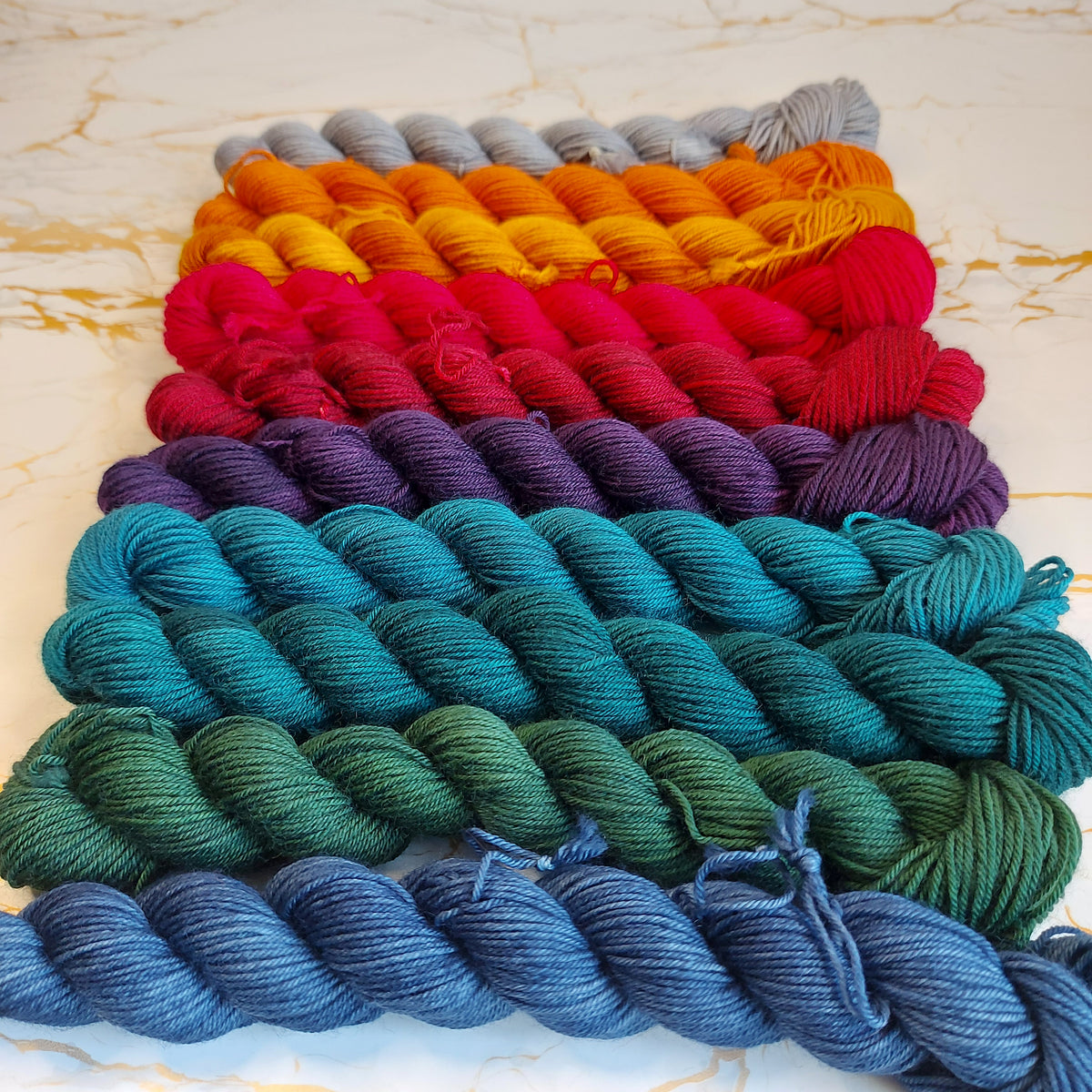 Jewel Tone Yarn Set