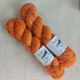 Pumpkin - Nep Sock - Hand Dyed Yarn from Noodle Soup