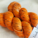 Pumpkin - Nep Sock - Hand Dyed Yarn from Noodle Soup