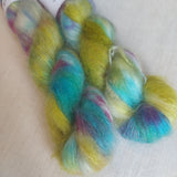 Gulfweed Cosmos - Kid Silk Fluph - Hand Dyed Yarn from Noodle Soup