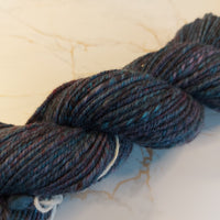 Hand Spun Yarn #9 - Hand Dyed Yarn from Noodle Soup