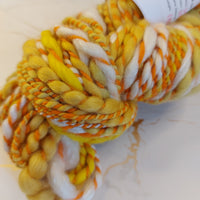 Hand Spun Yarn #6 - Hand Dyed Yarn from Noodle Soup