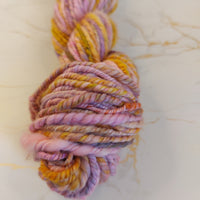 Hand Spun Yarn #5 - Hand Dyed Yarn from Noodle Soup