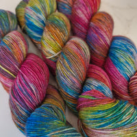 Melted Crayon - Yak Sock