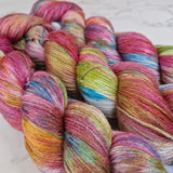 Melted Crayon - BFL Silk Sock