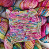 Melted Crayon - Yak Sock