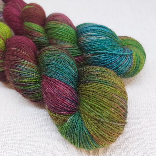 Grunge - Yak Sock - Hand Dyed Yarn from Noodle Soup