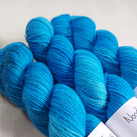 Azure - Super Sock - Hand Dyed Yarn from Noodle Soup