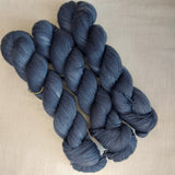 Charcoal - HD Sock - Hand Dyed Yarn from Noodle Soup